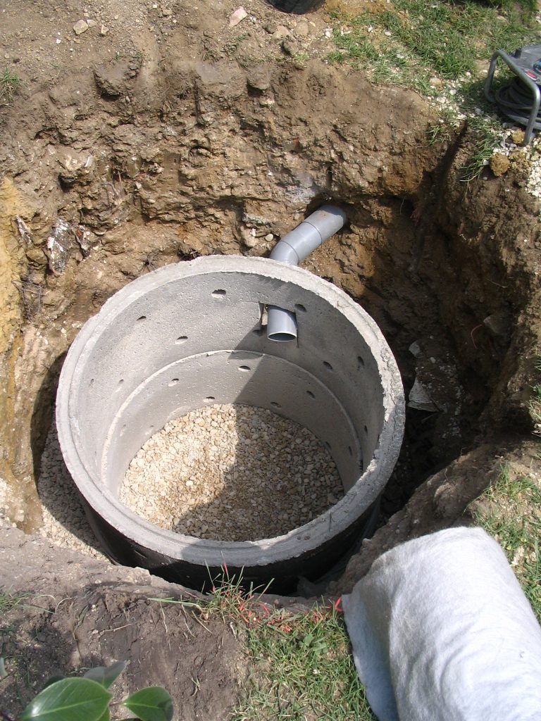 Création de puisard